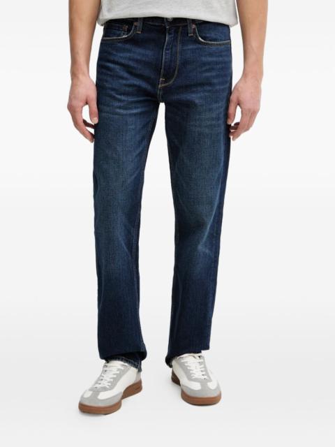 GUESS USA logo-patch jeans