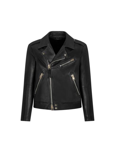 TOM FORD SMOOTH GRAIN ASYMMETRIC BIKER