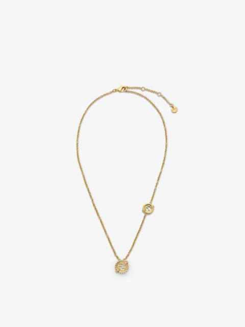 FENDI EverRound Fendi necklace Gold-colored necklace