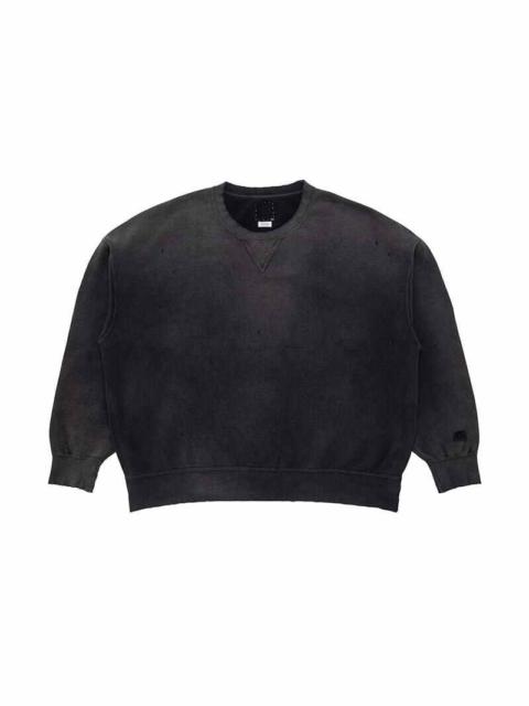 visvim ULTIMATE JUMBO SB SWEAT L/S BLACK | REVERSIBLE