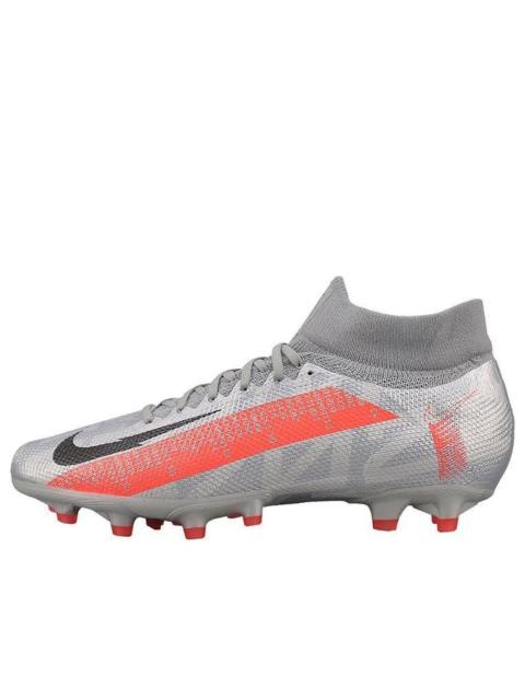 Nike Nike Mercurial Superfly 7 Elite AG Artificial Grass 'Grey Orange' AT7893-906