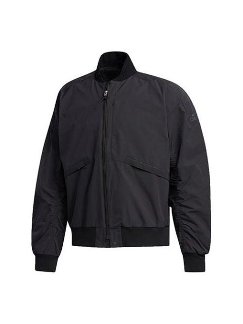 adidas Sleeve Casual aviator Jacket Black FM9381