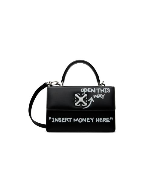 Black Jitney 1.4 Top Handle Quote Bag