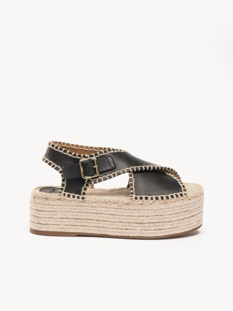 Chloé LUCINDA PLATFORM ESPADRILLE