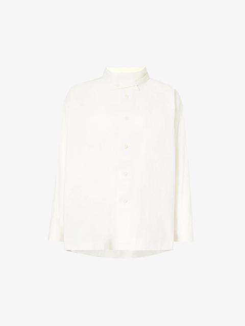 Shaped Membrane relaxed-fit woven shirt