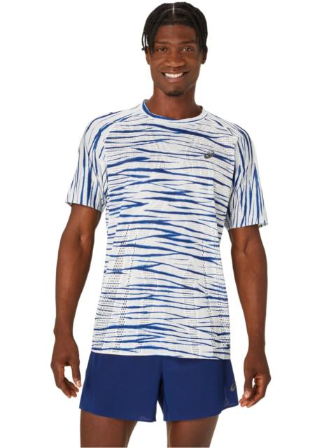 Asics METARUN SHIBORI SHORT SLEEVE TOP