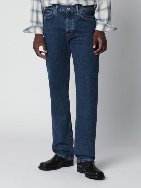 JEANERICA Dark blue vintage-effect Casual jeans