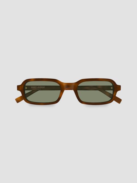 SAINT LAURENT Women's 51MM Rectangular Sunglasses - Havana