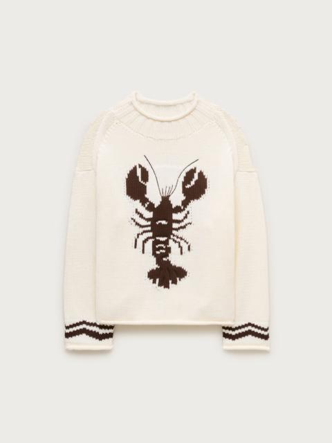 J.CREW 2025 Rollneck™ sweater with lobster intarsia