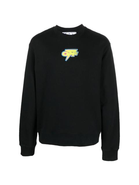 Off-White Arrows-print cotton sweatshirt