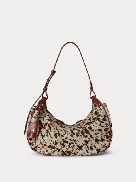 Polo Ralph Lauren Polo Play Haircalf Shoulder Bag
