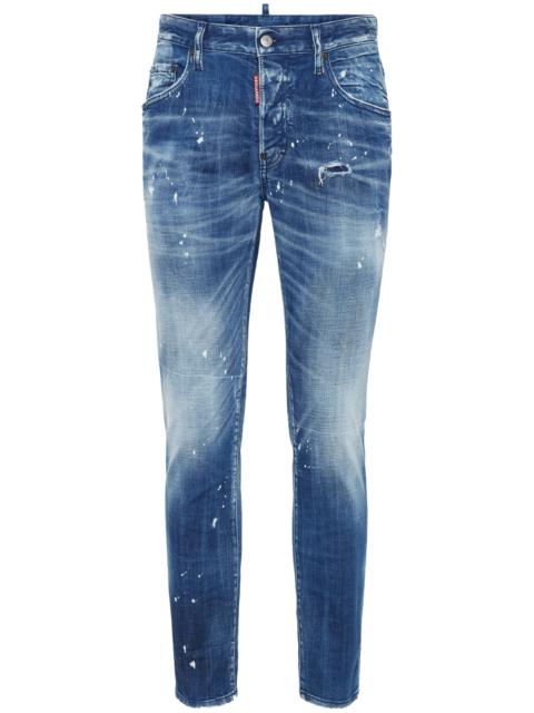 Distressed Slim Jeans