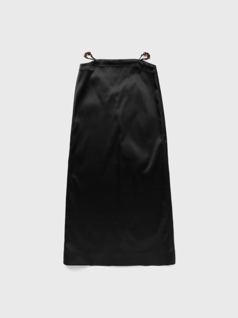 GANNI Double Satin Maxi Skirt