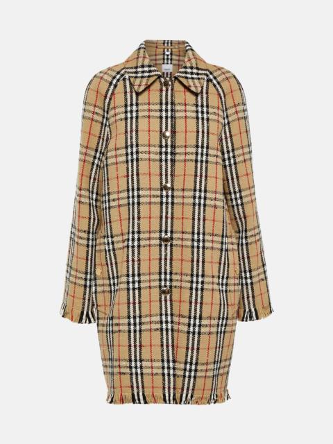 Burberry Vintage Check Camden car coat