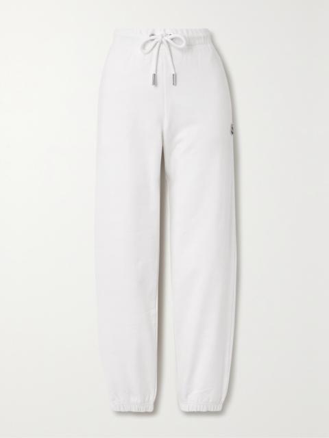 Moncler Tapered Cotton-jersey Track Pants