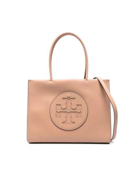 TORY BURCH Camel synthetic leather Ella Bio small shopping bag