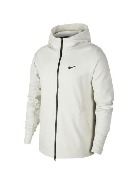 Nike hooded full zip jacket