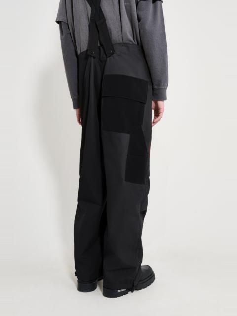 Stutterheim Space Bib Trousers Black