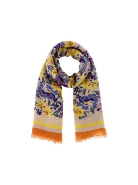 Valentino floral printed scarf