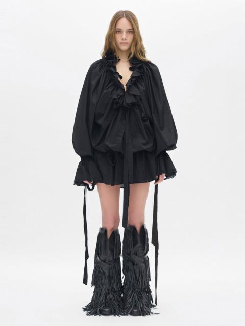 Ann Demeulemeester Bregje Ruffled Mini Dress