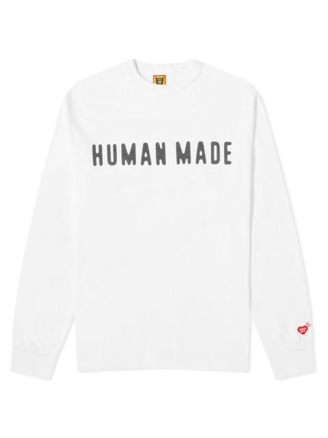 Human Made Human Made Arch Logo Long Sleeve T-Shirt