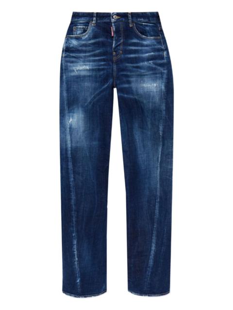 DSQUARED2 D2 Twisted distressed jeans