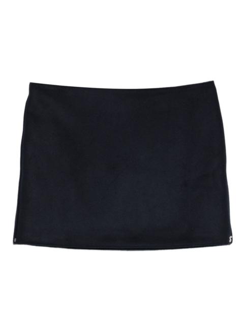 Sportmax logo-detail mini skirt