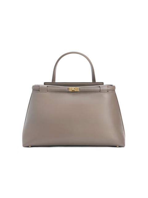 Janessa Leoné Leone Medium Leather Top Handle Bag neutral