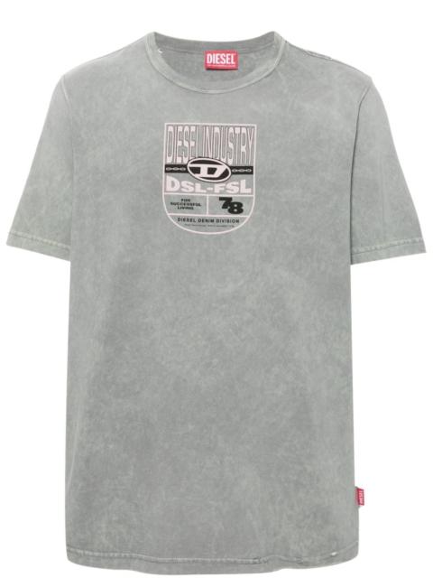 Diesel T-JUST-N17 distressed T-shirt