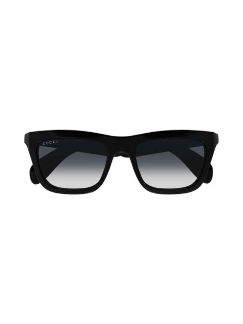 GUCCI Men's Mods 53MM Square Sunglasses - Black