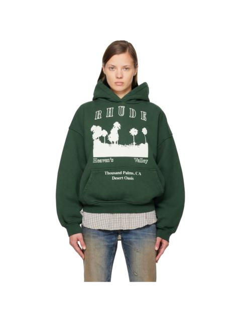 Rhude Green 'Thousand Palms' Hoodie