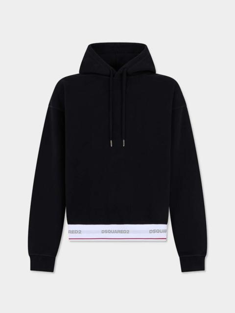 DSQUARED2 DSQUARED2 TAPE RELAX FIT HOODIE
