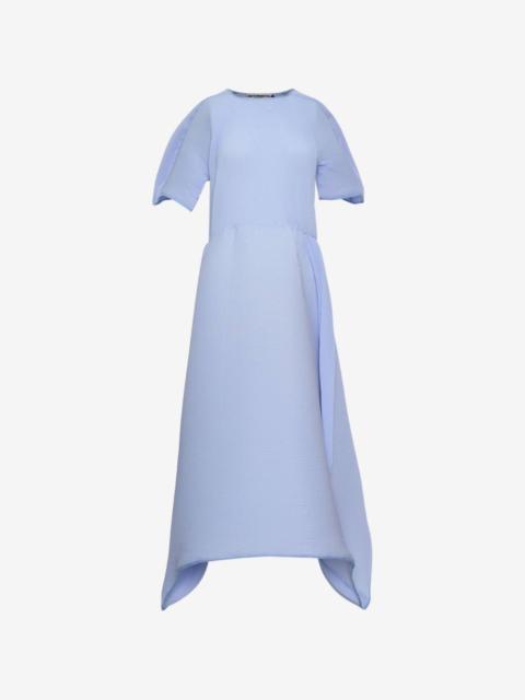 MELITTA BAUMEISTER ripple-texture dress