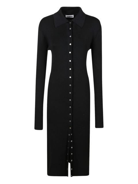 Jil Sander buttoned collared dresse