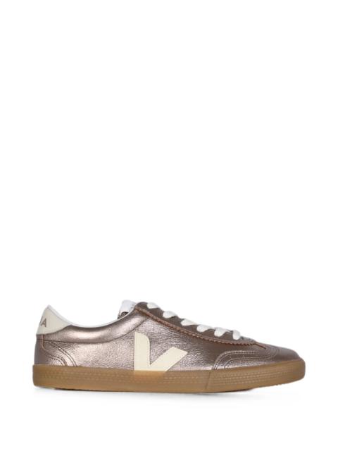 VEJA Veja Volley Metallic Leather Sneakers