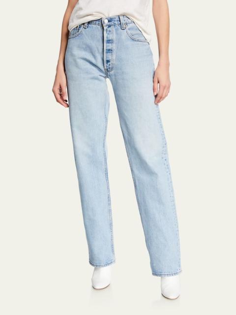 RE/DONE 90s Straight-Leg Jeans