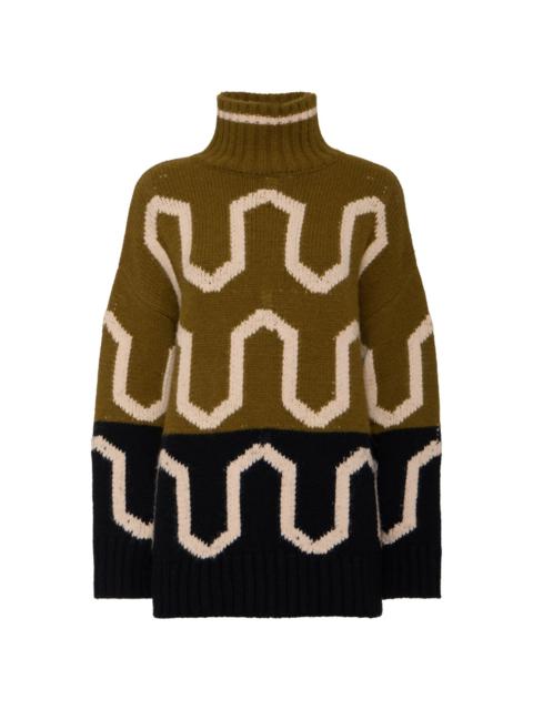 La DoubleJ knitted jumper