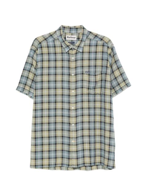 Barbour tartan pocket shirt