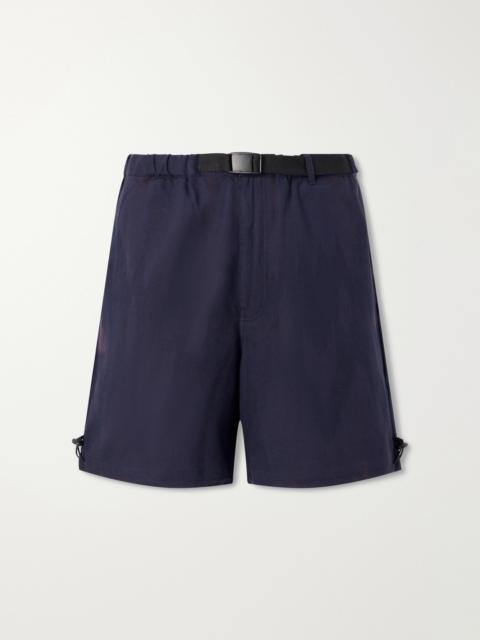 KARDO Kami Wide-Leg Belted Cotton Shorts