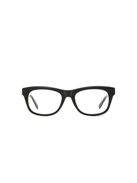 ZEGNA Road Brand Mark rectangular glasses