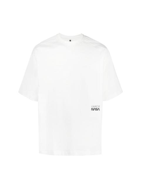 x Nasa moon-print short-sleeve T-shirt