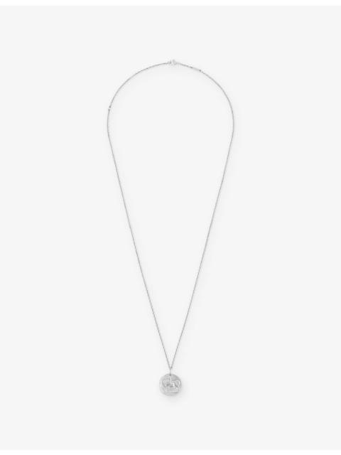 Van Cleef & Arpels Zodiaque Medal Taurus 18ct White-Gold Pendant