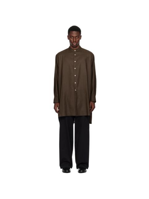 Omar Afridi Brown Omar Shirt