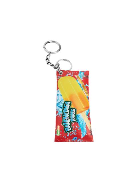 BALENCIAGA snack-pouch keyring