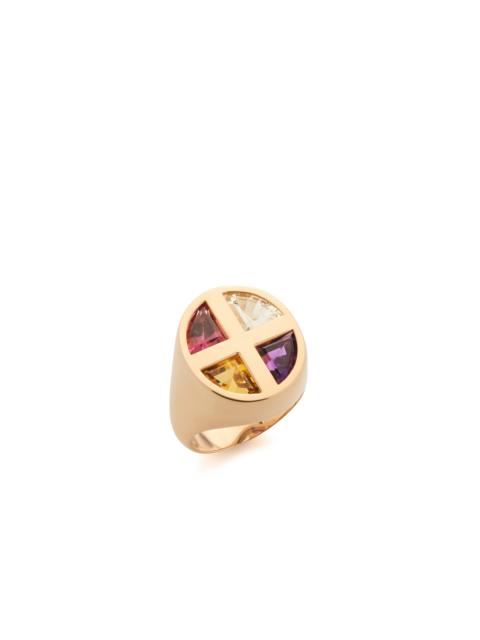 GABRIELA HEARST Positivity Ring in 18K Rose Gold