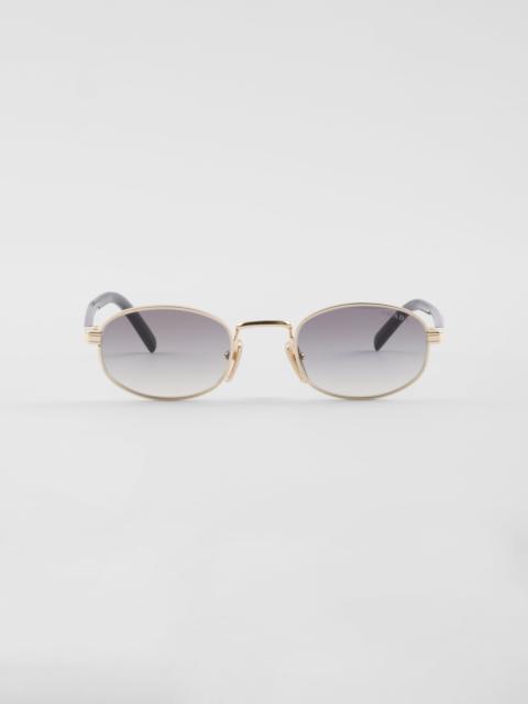 Prada Sunglasses with the iconic metal plaque