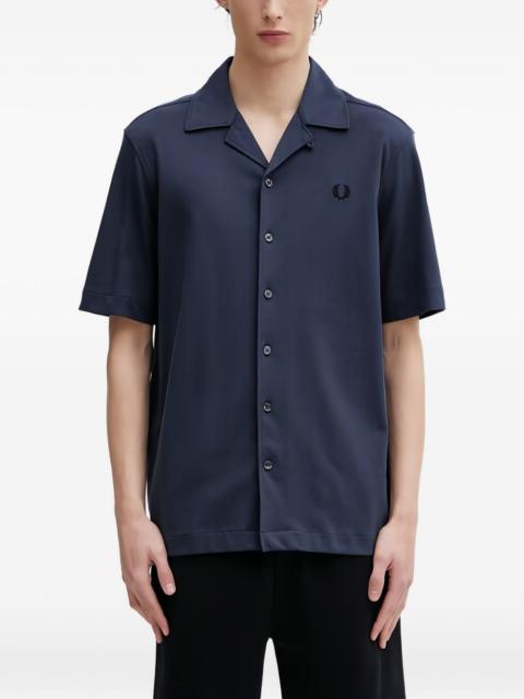 Fred Perry buttoned embroidered shirt