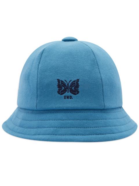 NEEDLES END. x Needles 'Indigo Wash' Bucket Hat