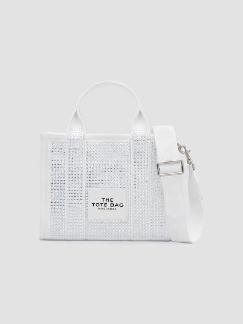 Marc Jacobs Women's The Crystal Canvas Small Tote Bag - White Crystal