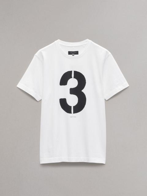 rag & bone rb Number 3 T-Shirt